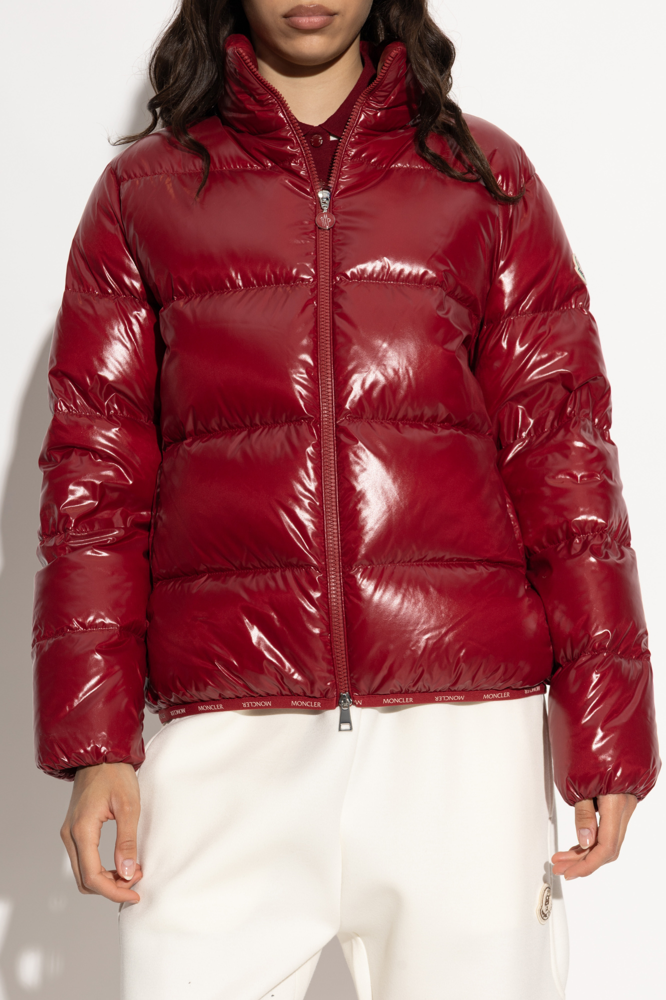 【MONCLER】ABBADIA PUFFER JACKET●K20931A001685963V070 Brown Abbadia Short Down Jacket - Short Down Jackets for